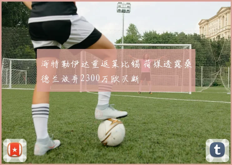 海特勒伊达重返莱比锡 荷媒透露桑德兰放弃2300万欧买断